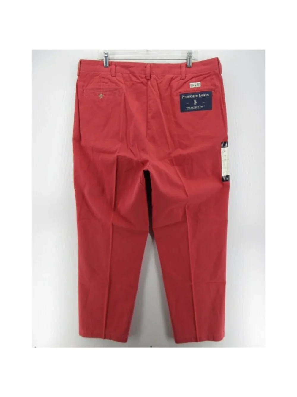 VINTAGE Polo Ralph Lauren Pants 40X32 Andrew Chino Pleated Nantucket 90s
